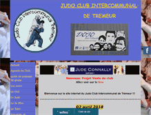 Tablet Screenshot of judo-tremeur.com